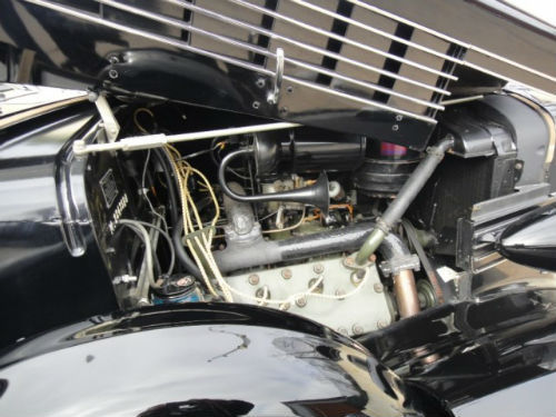 1937 Cadillac La Salle 37 50 Engine Bay 1