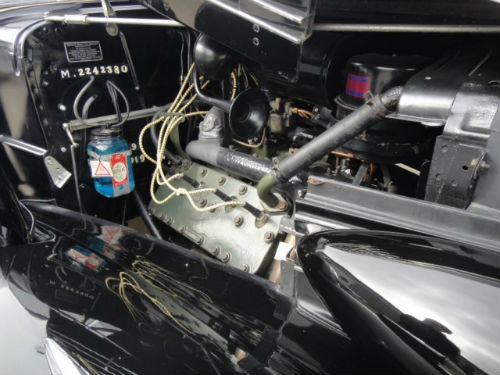 1937 Cadillac La Salle 37 50 Engine Bay 2