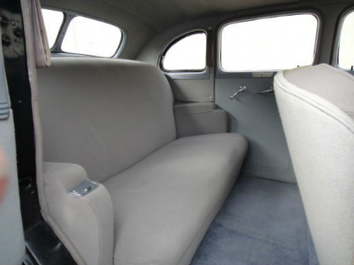 1937 Cadillac La Salle 37 50 Rear Interior