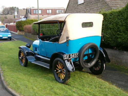 1916 chevrolet 490 open tourer pre vintage edwardian veteran back