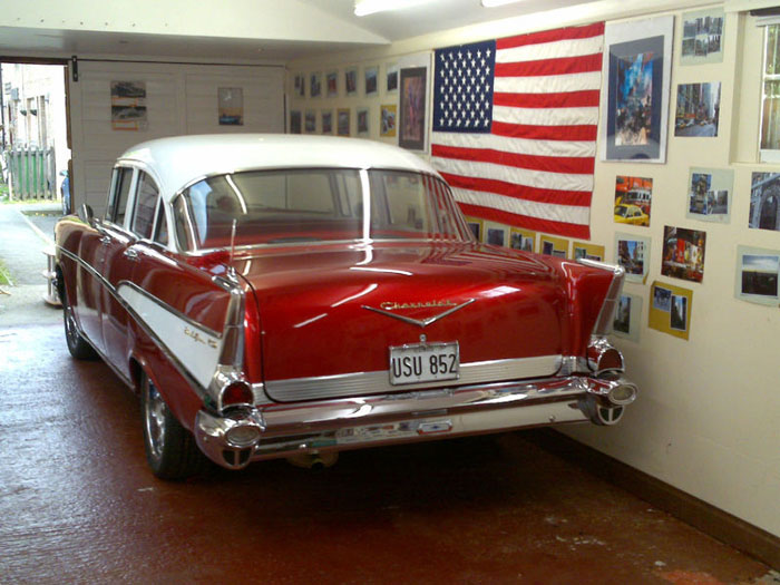 1957 chevrolet bel air v8 manual 3 speed 3