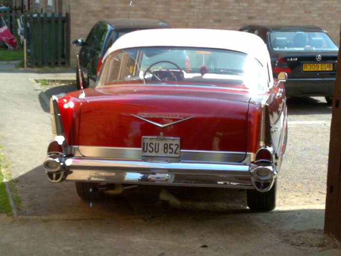 1957 chevrolet bel air v8 manual 3 speed 4