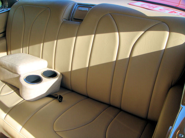 1955 Chevrolet Bel Air 2nd Gen Restomod Rear Seats