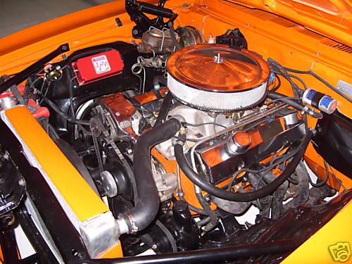 1967 rhd chevrolet camaro engine bay 2