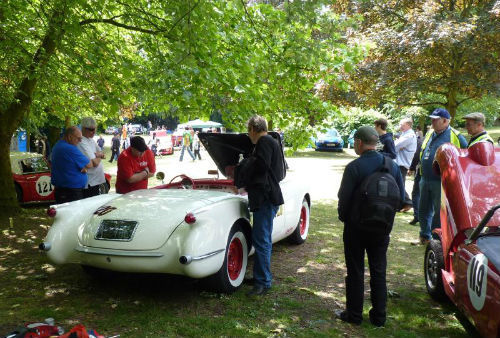 1954 Chevrolet Corvette C1 Speedster 5.4 V8 Car Show