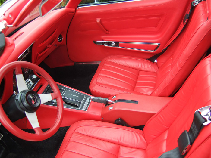 1971 Chevrolet Corvette Sting Ray Restomod Front Interior