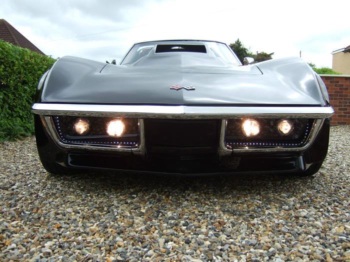 1971 Chevrolet Corvette Sting Ray Restomod Front Nose Lights