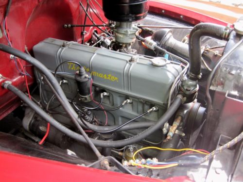 1949 Chevrolet 3100 Pickup Truck Engine Bay