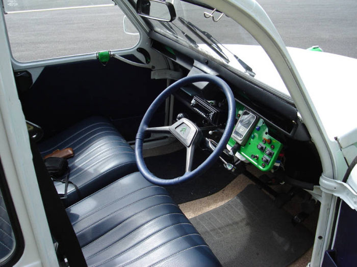 1989 citroen 2cv dolly interior