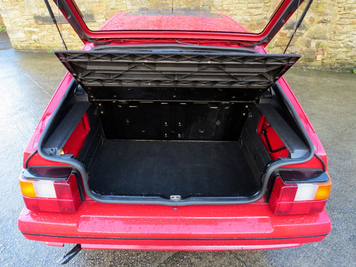 1989 Citroen BX 16 RS Pilot SE Boot