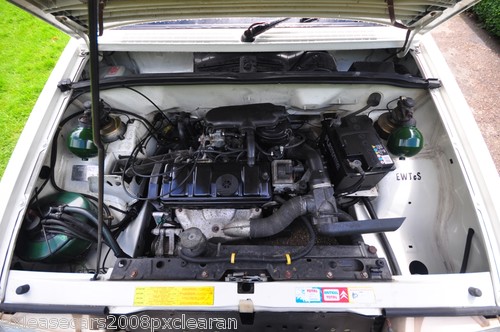 1990 citroen bx14te st.tropez engine bay