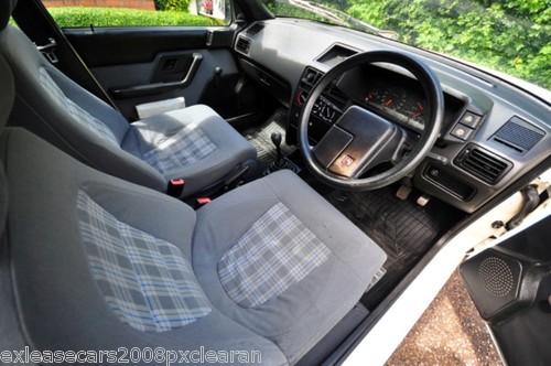 1990 citroen bx14te st.tropez interior 1