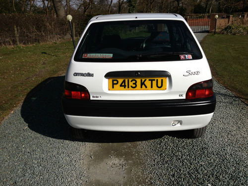 1996 Citroen Saxo LX Back