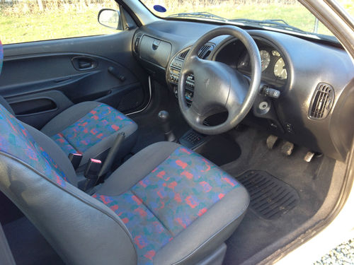 1996 Citroen Saxo LX Front Interior