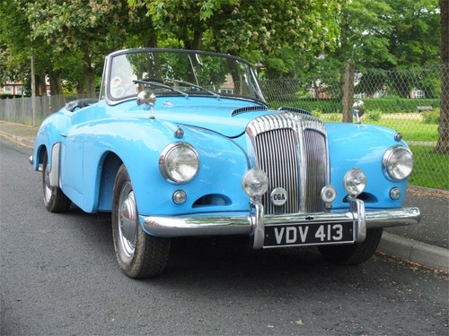 1956 Daimler Drophead Coupe Front