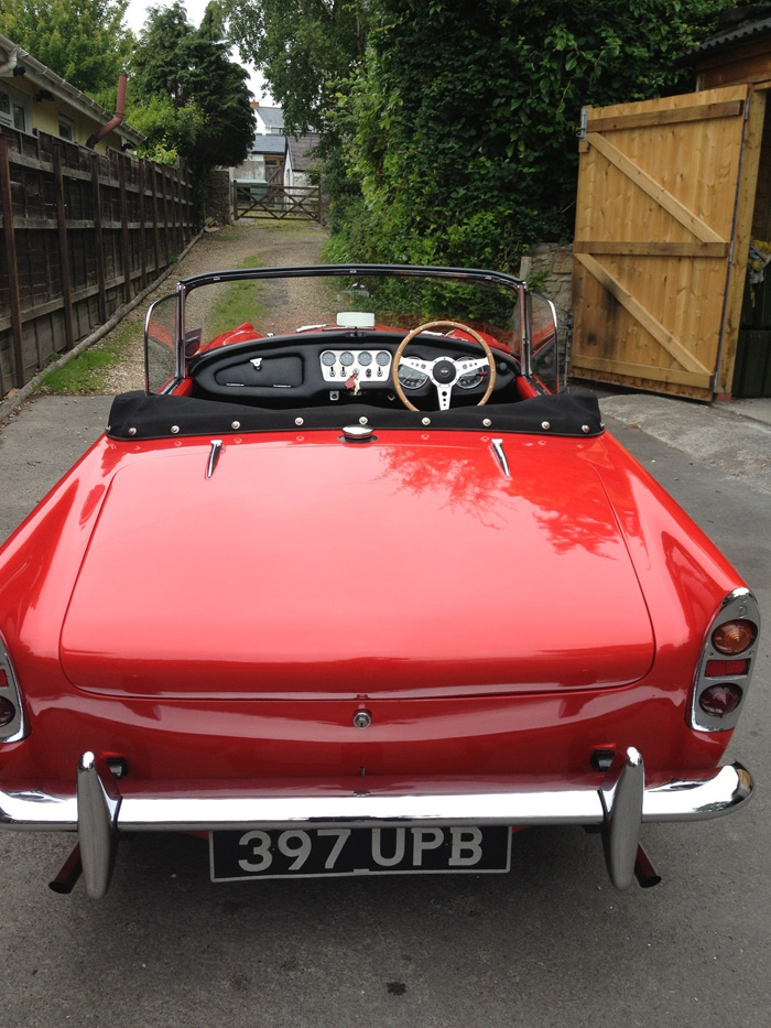 1961 Daimler SP250 B Spec Back