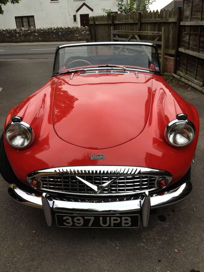 1961 Daimler SP250 B Spec Front