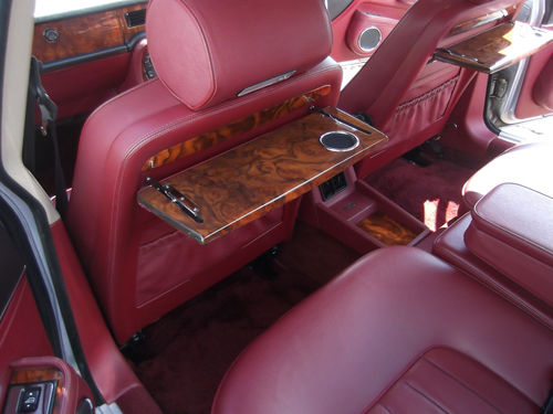 1987 Daimler 3.6 XJ40 Rear Interior Picnic Tables