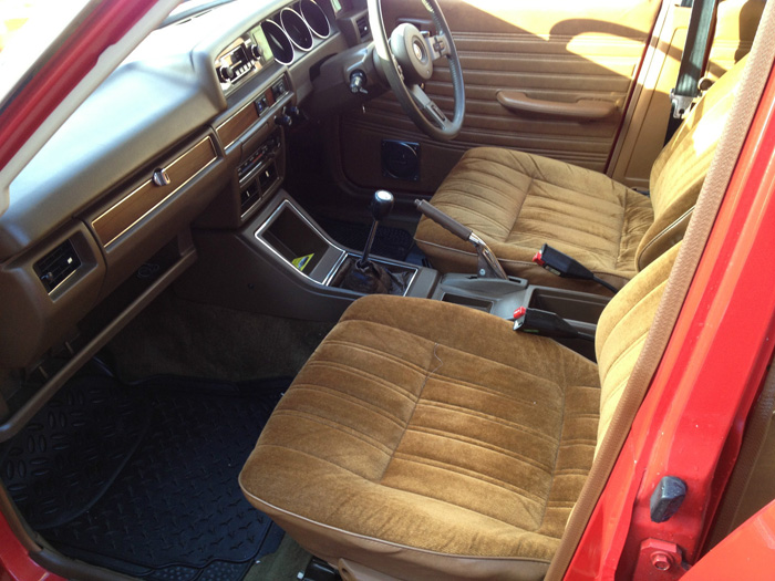 1979 Datsun 180B 810 Interior