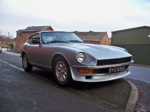 1973 datsun 240z historic rally 2