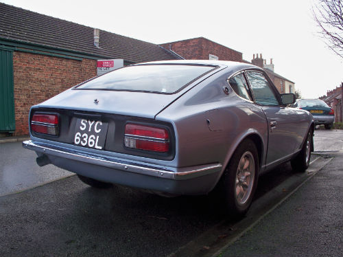 1973 datsun 240z historic rally 4