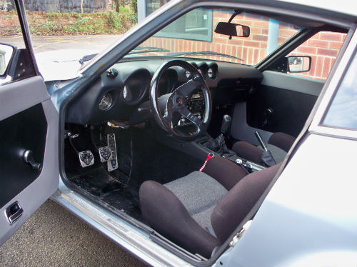 1973 datsun 240z historic rally interior 1