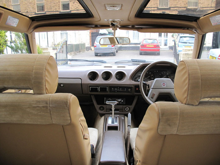 1984 Datsun 280 ZX Targa Auto Interior 2
