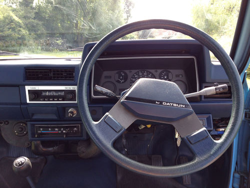 1984 Datsun 720 King Cab Dashboard Steering Wheel