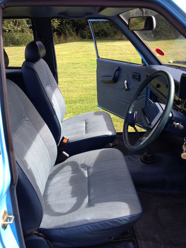 1984 Datsun 720 King Cab Front Interior