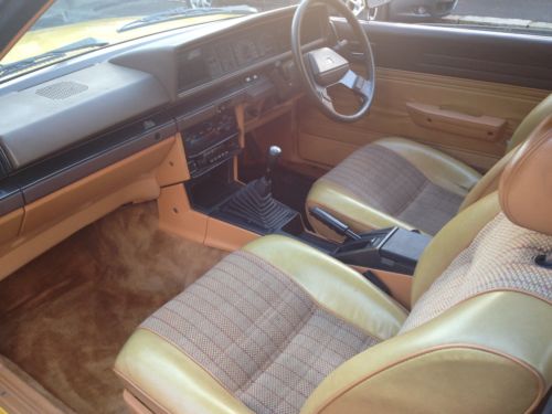 1981 Datsun Bluebird 1.8 SSS Coupe Interior