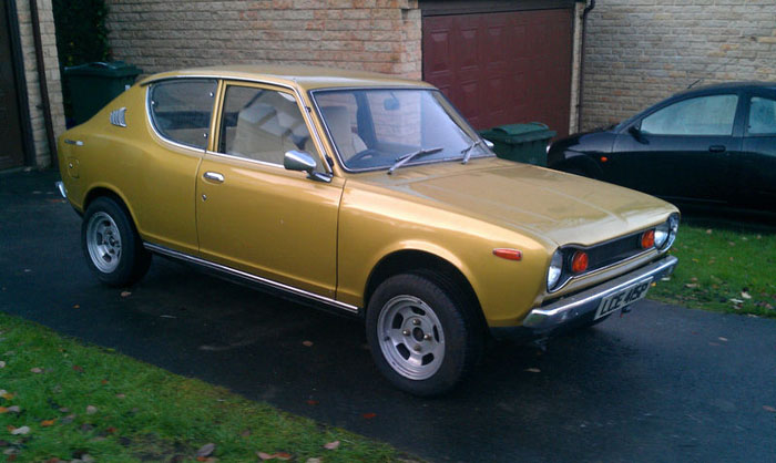 1976 datsun 100a cherry e10 1