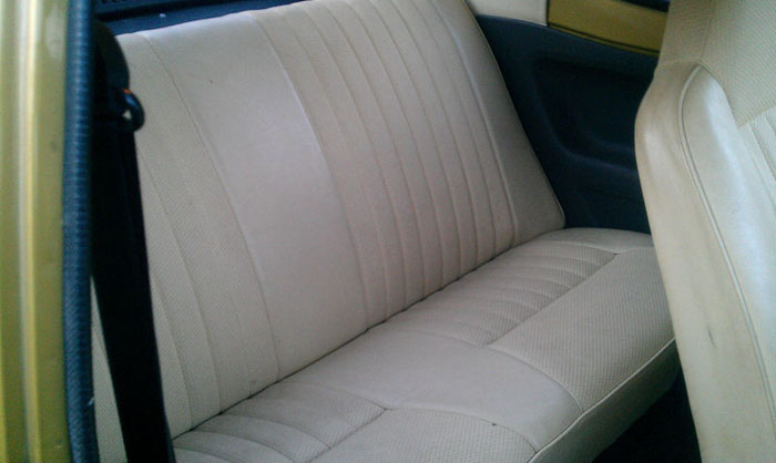 1976 datsun 100a cherry e10 rear seats