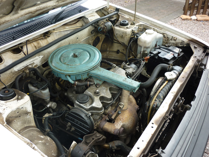 1982 Datsun Sunny B11 1.5 DX Estate Engine Bay