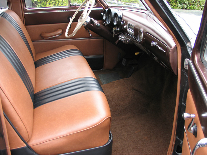 1951 De Soto Custom Sedan Front Interior