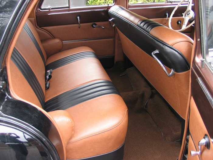 1951 De Soto Custom Sedan Rear Interior