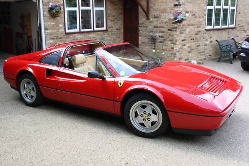 1989 ferrari 328 gts rosso red 2