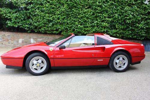 1989 ferrari 328 gts rosso red 3