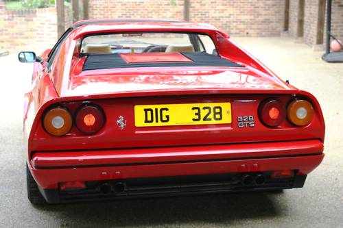 1989 ferrari 328 gts rosso red 5