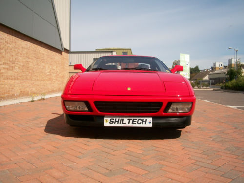 1993 ferrari 348 tb rosso corsa front