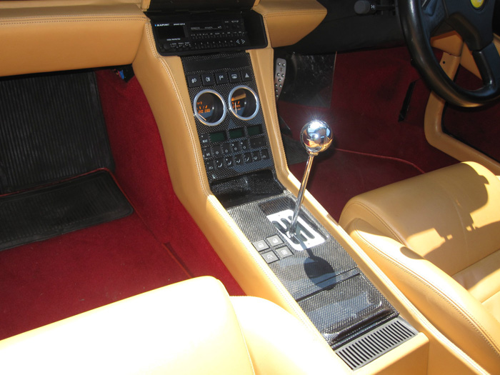 1990 Ferrari 348 TB Front Interior