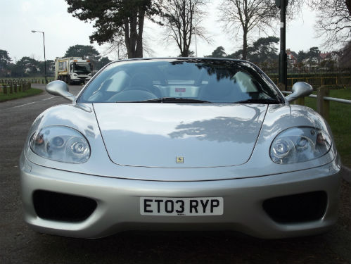 2003 ferrari 360 spider front