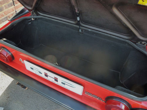 1985 ferrari mondial 3.0 qv coupe in rosso red boot