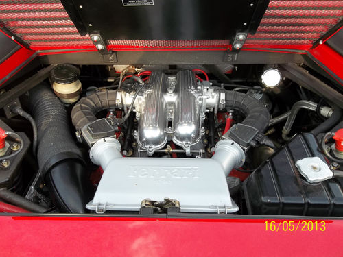 1990 Ferrari Mondial 3.4t Engine Bay