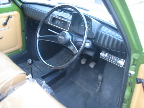1975 Fiat 126 Interior Dashboard