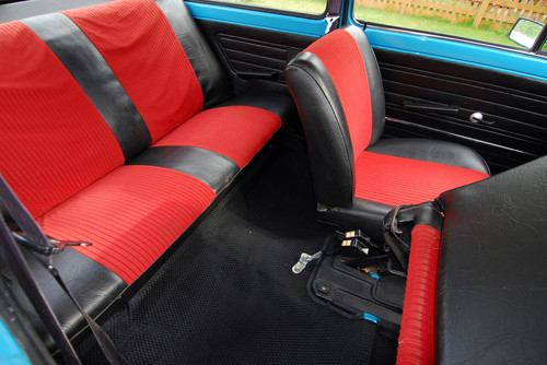1976 Fiat 128 1.1 Rear Interior