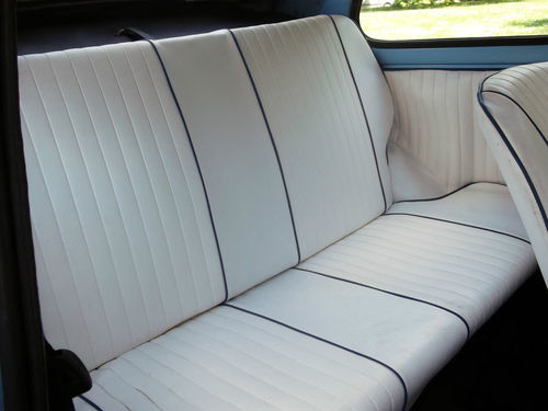 1971 Fiat 500 Rear Interior
