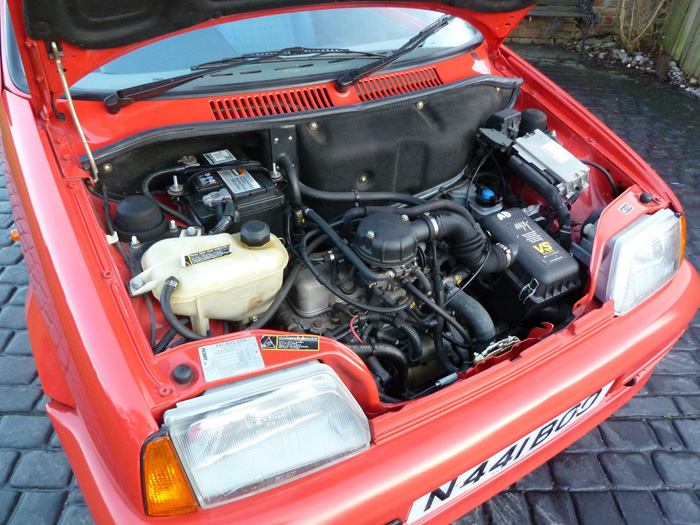 1995 Fiat Cinquecento Engine Bay
