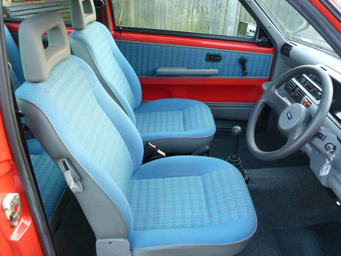 1995 Fiat Cinquecento Front Interior 2