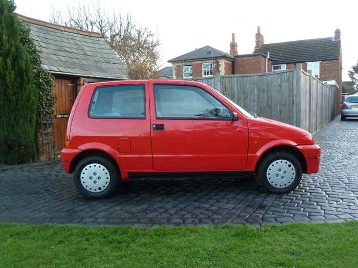 1995 Fiat Cinquecento Side