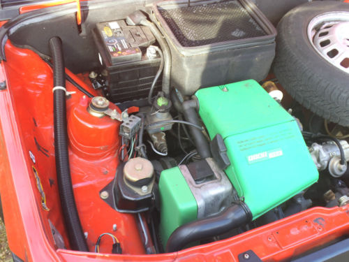 1992 Fiat Panda 750 Mania Engine Bay